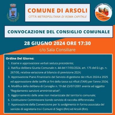 convocazione consiglio